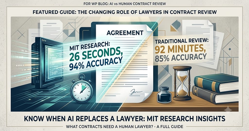 Can AI Replace a Lawyer for Contract Review?