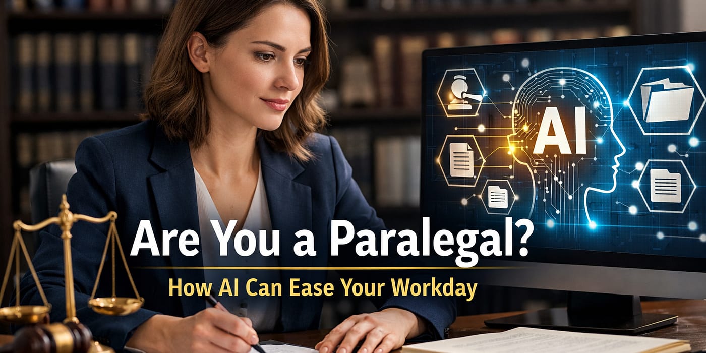 AI for Paralegals: Save Time & Work Smarter