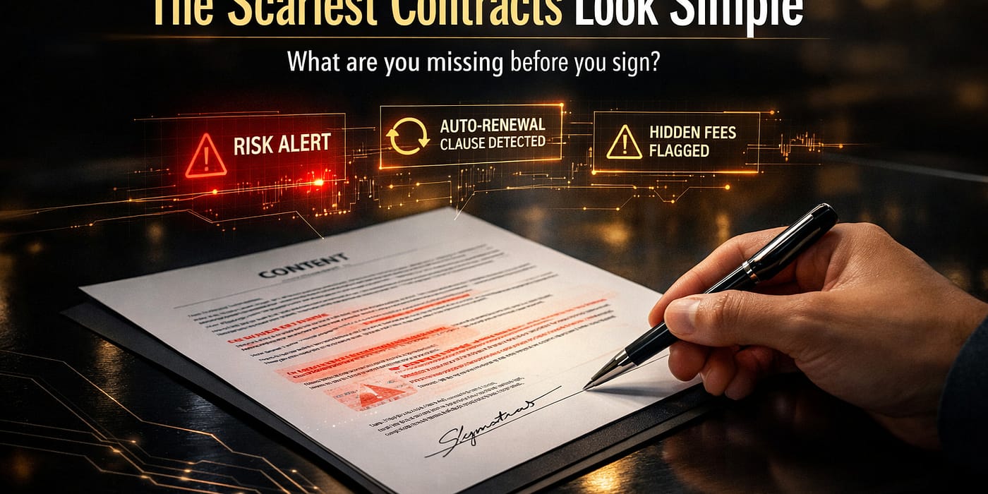 Scariest Contracts Are the Ones That Look Simple