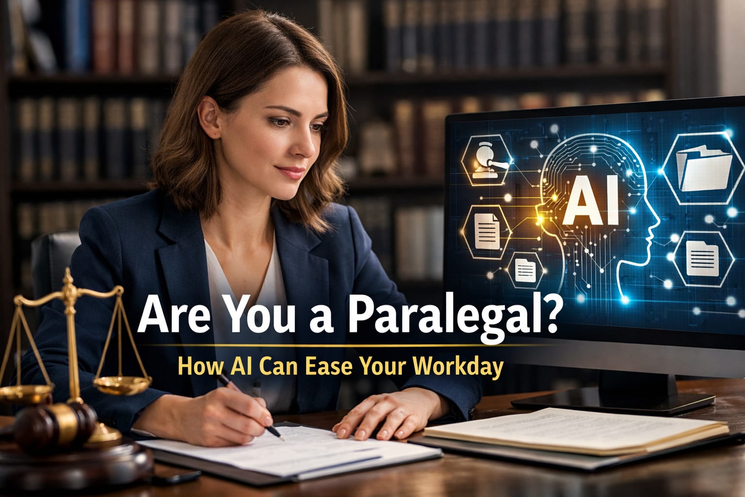AI for Paralegals: Save Time & Work Smarter