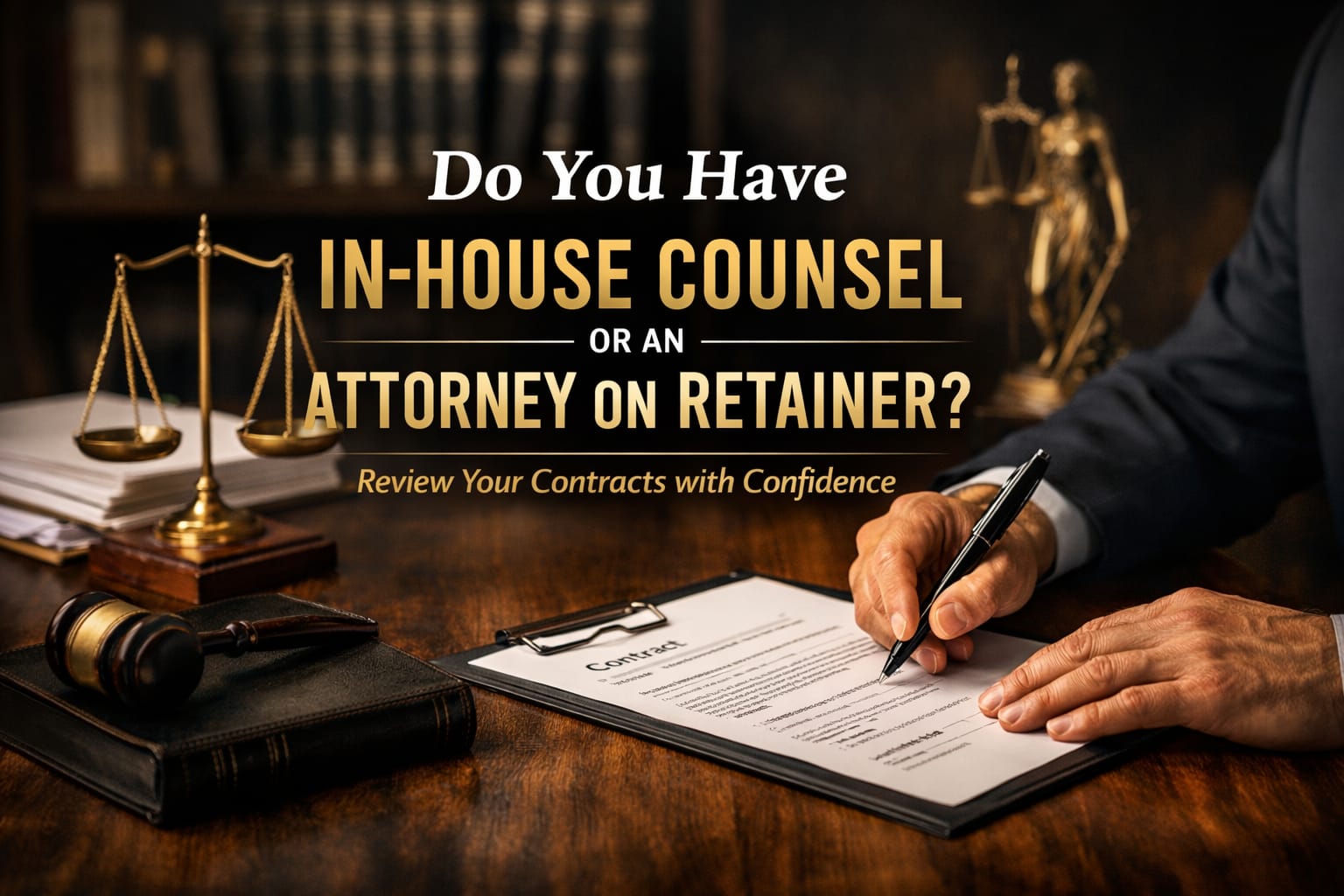 In-House Counsel or Retainer? Contract Risks Explained