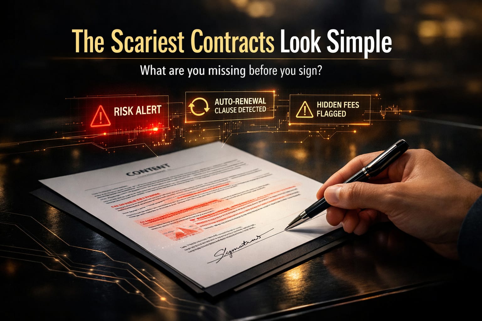 Scariest Contracts Are the Ones That Look Simple