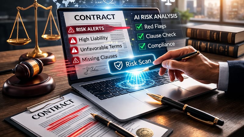 AI Contract Risk Analysis: Lawyer or AI First?
