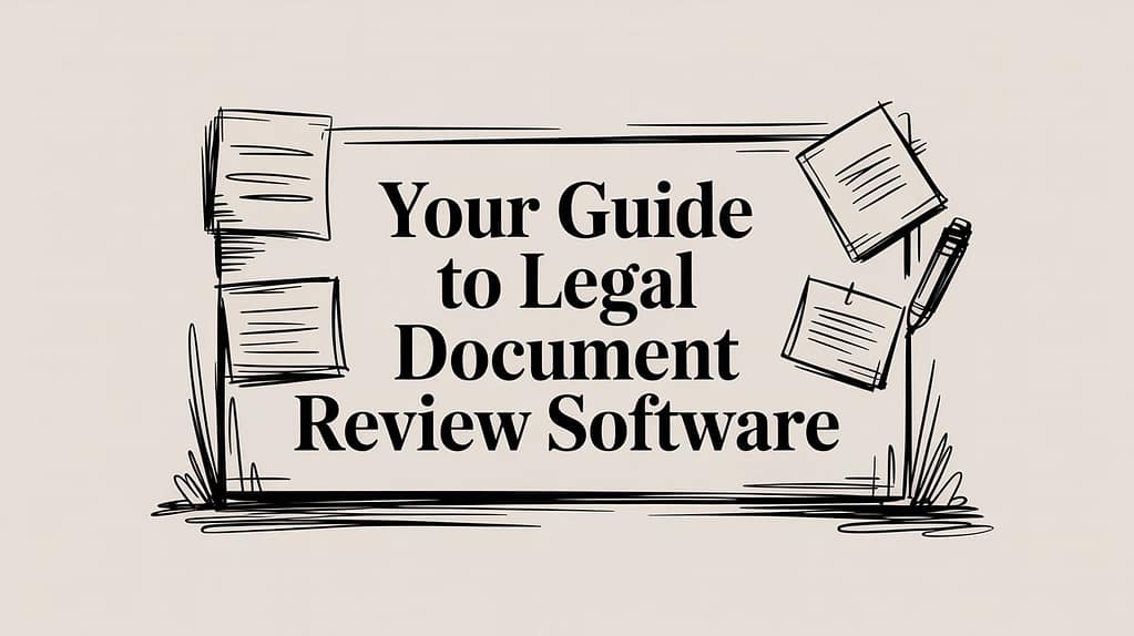 Your Guide to Legal Document review Software
