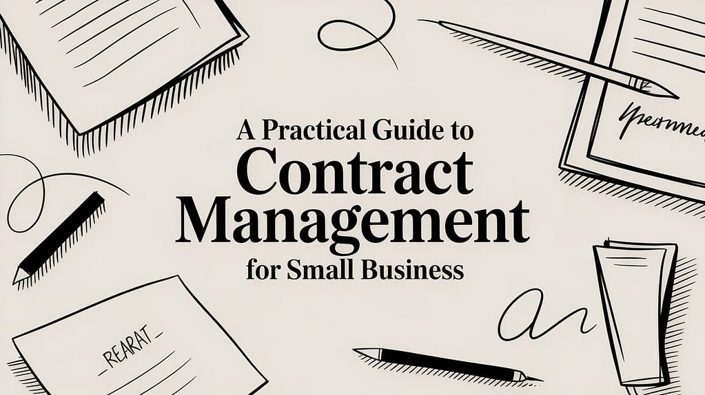 A Practical Guide to Contract Management for Small Business