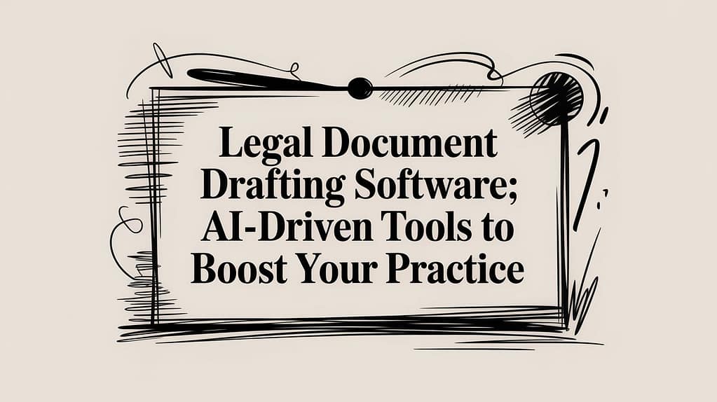 Legal document drafting software: AI-Driven Tools to Boost Your Practice