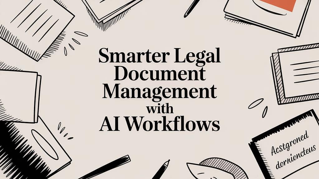 Smarter Legal Document Management with AI Workflows