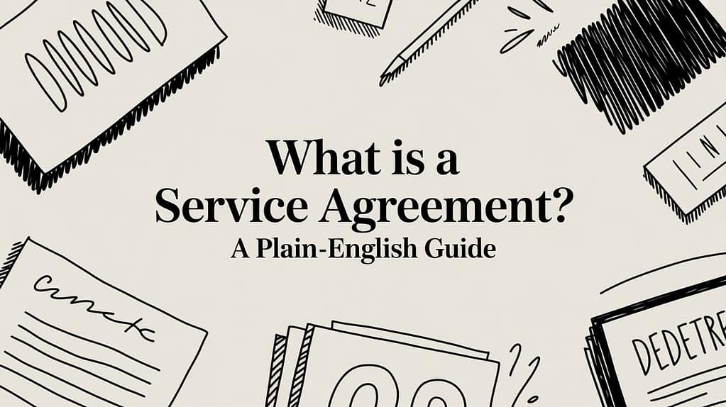 What Is a Service Agreement? A Plain-English Guide