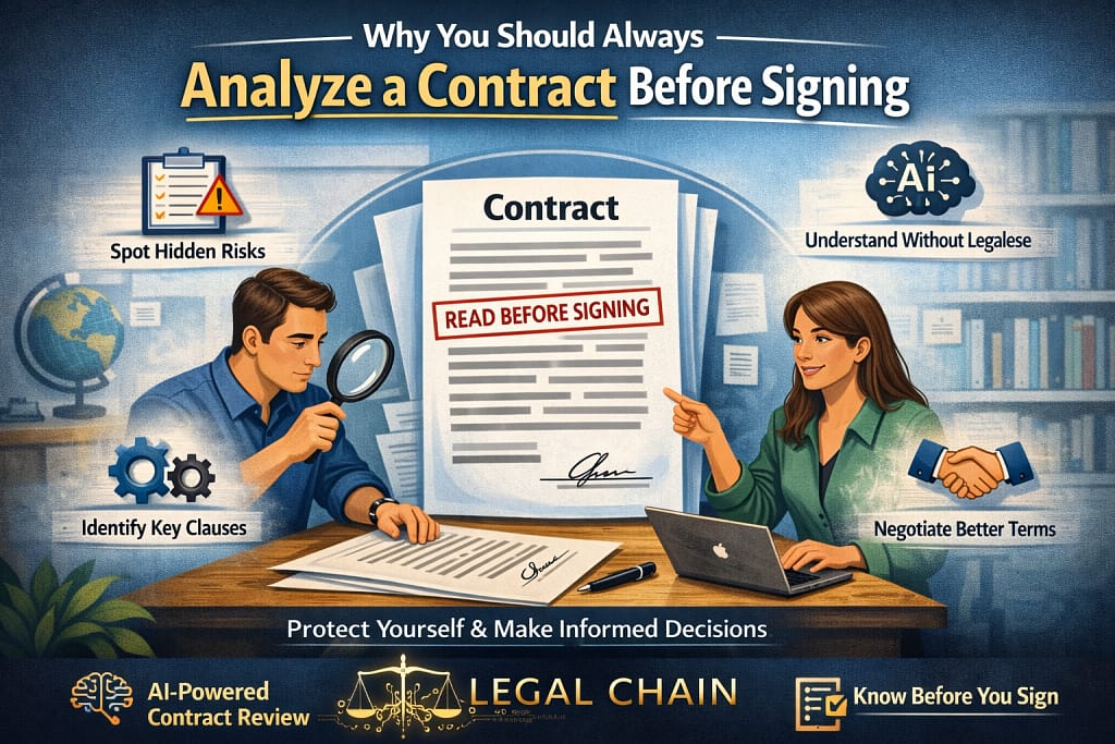 Why You Should Analyze a Contract Before Signing