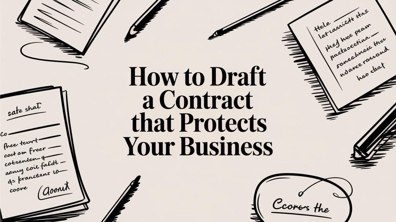 How to Draft a Contract That Protects Your Business