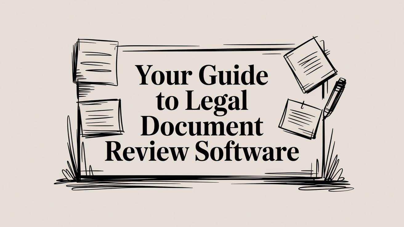 Your Guide to Legal Document review Software