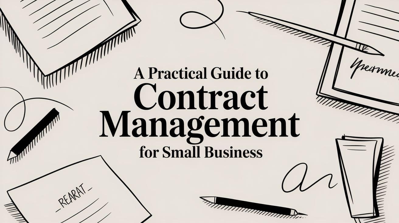 A Practical Guide to Contract Management for Small Business