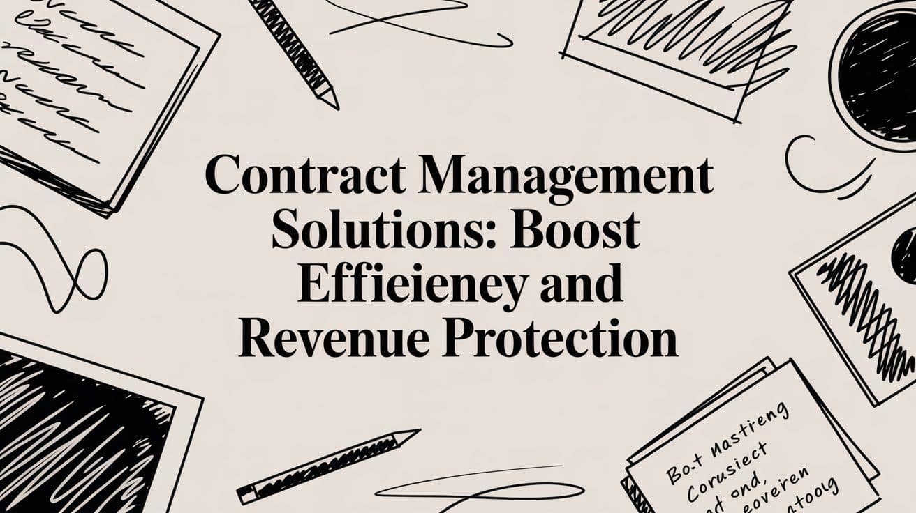 Contract Management Solutions: Boost Efficiency and Revenue Protection