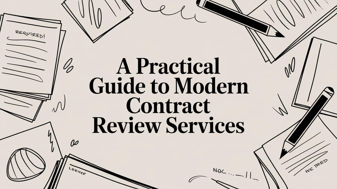 A Practical Guide to Modern Contract Review Services