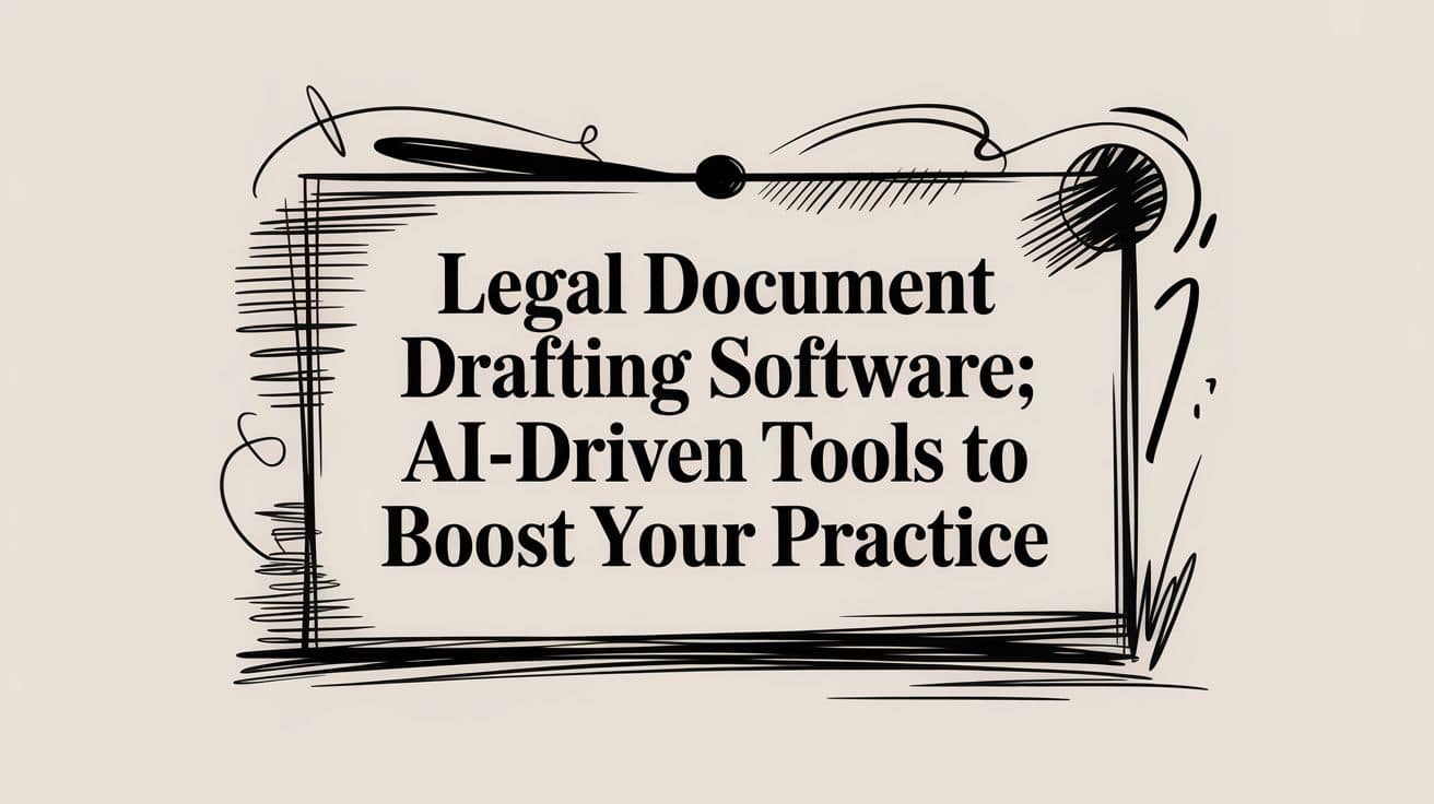 Legal document drafting software: AI-Driven Tools to Boost Your Practice