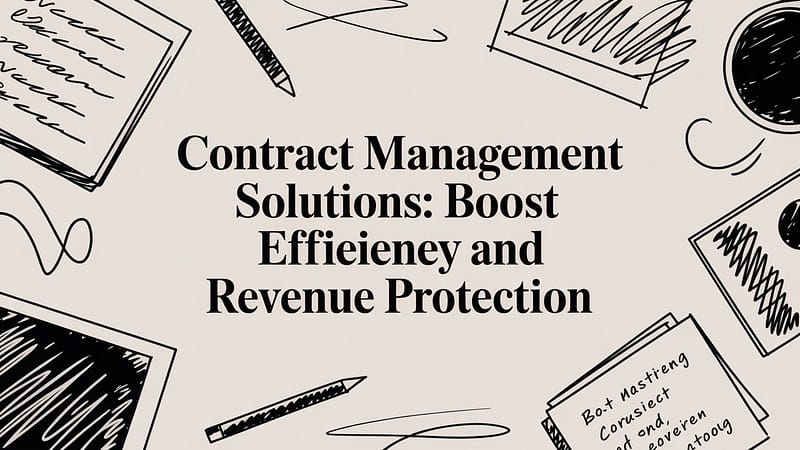 Contract Management Solutions: Boost Efficiency and Revenue Protection