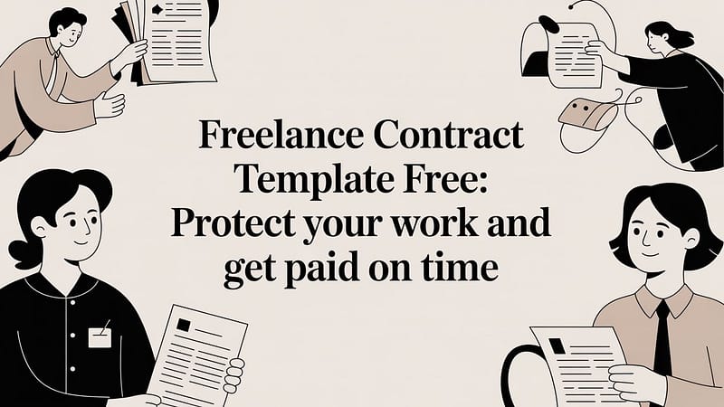 Freelance Contract Template Free: A Guide to Protecting Your Work