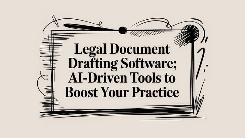 Legal document drafting software: AI-Driven Tools to Boost Your Practice